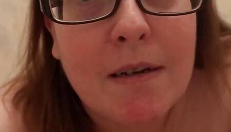 Shaving and Playing with Boobs in the Bath