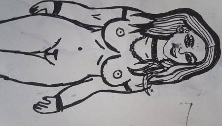 Hot girl nude drawing pictures