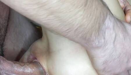 He always cums and continues to fuck me with his cum inside!
