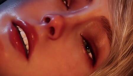 Ashley Finally Rewards Leon With Her Pussy