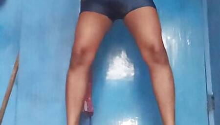 Punjabi girl friend with my hairy dick sucking