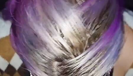 Sucking down his morning wood better than alarm clock lol