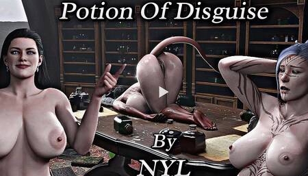 Nyl Amazonium Potion of Disguise Destroying a Perfect Ass Hot Delicious Buttocks Swallowing Cum Anus Gaping