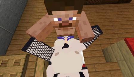 The Jenny Mod Minecraft Lady Dimitrescu and she is horny and wants her good boy to satisfy her