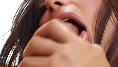 Bunette beautiful milf gets fucked wildly in different positions