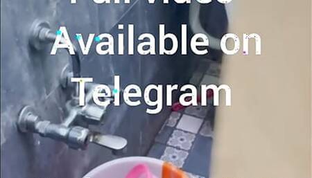 Tamil foursome bathing video available on telegram . Message me I share full video