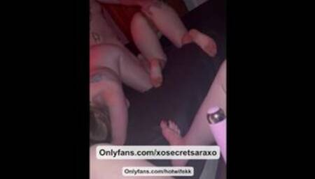 Xosecretsaraxo has sex with a married man while his wife watches