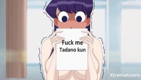 komi-san wants Tadano to fuck her - komi san can't communicate - (Hentai parody)