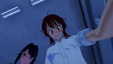 Two FUTA yanderes Saiko and Ayano banging you | Male Taker POV