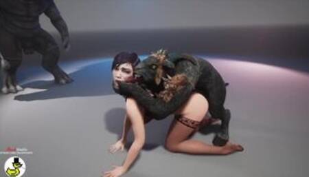 Threesome with Rhino and Devil