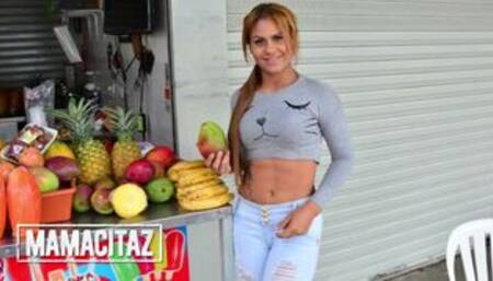 Colombian Teen Carolina Montes Is Addicted To Huge Cocks