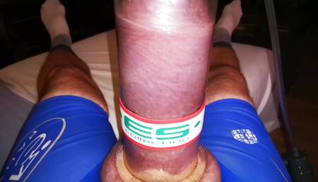 A Very Close up Pumping up