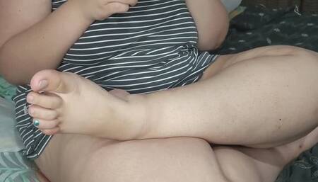 BBW Toes Painting
