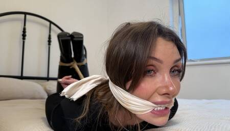 Agent Kiki Daniels Kept Boxtie Bind on a secret mission struggling for Freedom (HD + BTS)