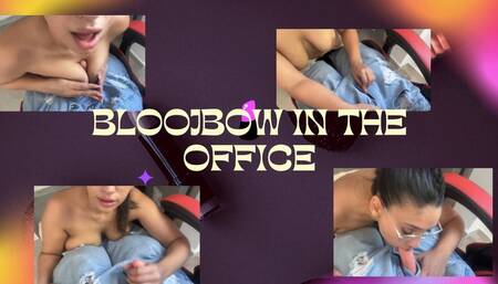 Blowjob in the office????