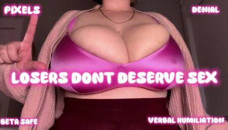 Losers Don’t Deserve Sex | Pixels Beta Safe Verbal Humiliation