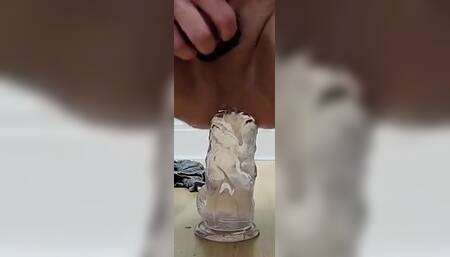 Large Dildo for a Large Ass Gape