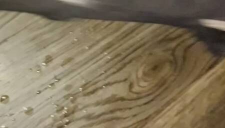 After the party this sexy blonde sucks my cock and puts it in her ass to have intense orgasms