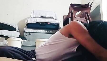 Desi bhabi was fucked on her bed