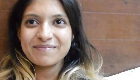 My Shy Girlfriend Looks cute while Getting Naked