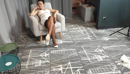 Classic Vintage Lingerie Tease