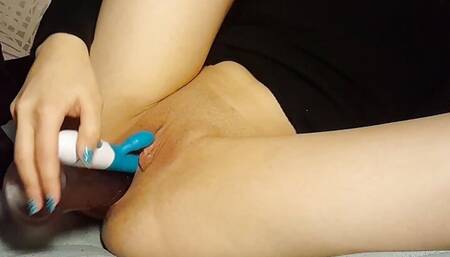 I got an orgasm from a vibrator and a