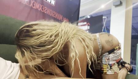 He likes to suck cock all day.