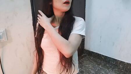 Pados ki step sister ko hotel me choda