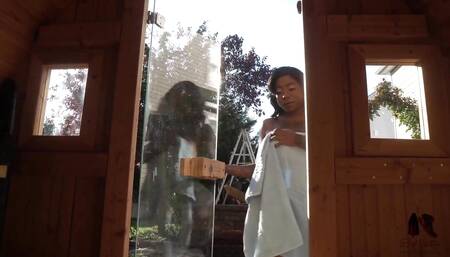Sauna Black Fucking