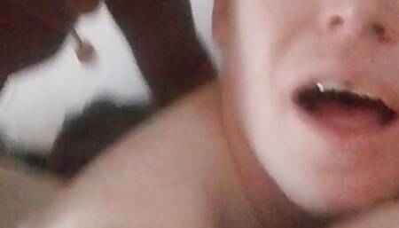 Redhead Slutty bottom takes BBC POV