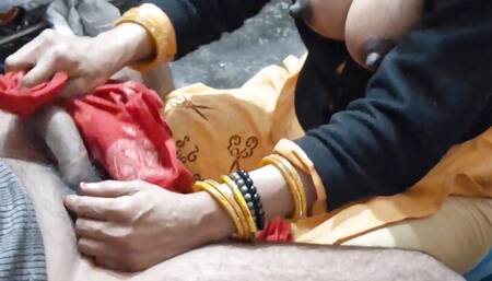 Sister-in-law Sucked Brother-in-law's Dick at Night