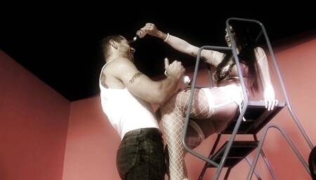 Jodie James a whore with two nice tits gets fucked in the