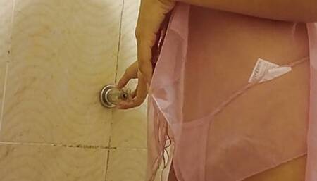 He fingers his first time in her tight and wet pussy