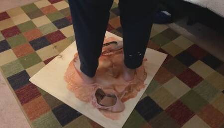 Femboy stuck in glue part5