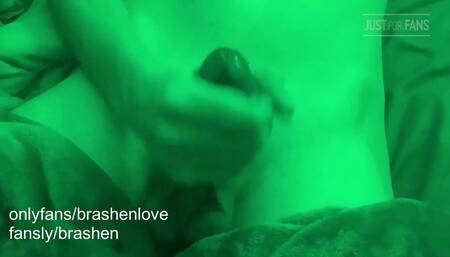 Cute Teen Late Night Jerk off Massive Cumshot