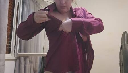 Tearing Apart My Ex’s Shirt: Sweet Revenge & Clothes Destruction