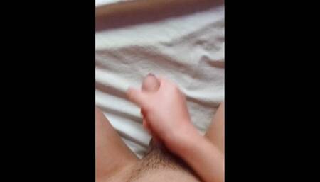 Stroking my dick