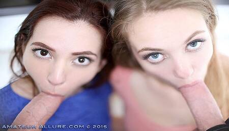 Impressive Mia Malkova and Ava Dalush's big tits smut