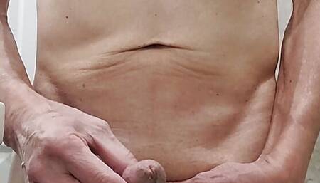 Masturbate to cum a small penis