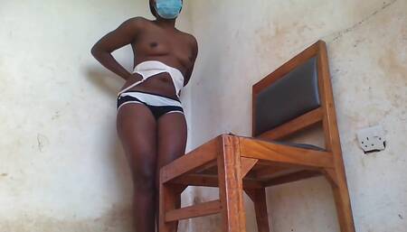 Squirting After Fucking Myself with a Carrot