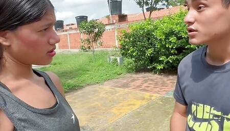 I Fuck an Unknown Girl for Explaining Rope Jumping, I Take Her Home to Give Her the Best Fuck of Her Life