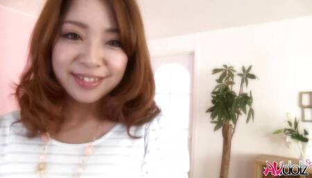 Japanese brunette Mirei Oomori exciting trimmed pussy enjoys various fuck positions uncensored.