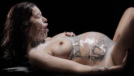 Tattoed Whore Loves Anal Creampie And Extreme Squirting Orgams - Tabitha Poison CUMFLATION