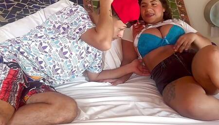 I take my Indian stepsister to a nice place to fuck her wild and achieve her orgasm