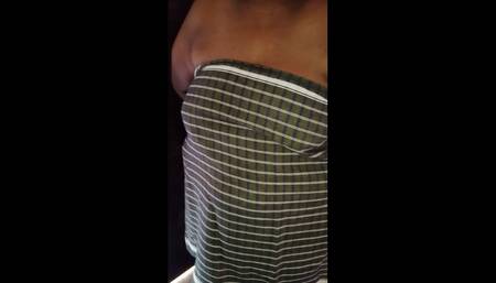 Tamil school teacher showering naked in front of student video