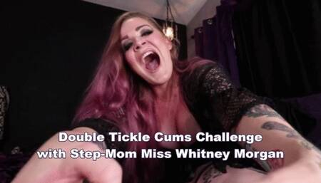 POV Step-Mom Whitney Morgan Double Cum Tickle Challenge - mp4