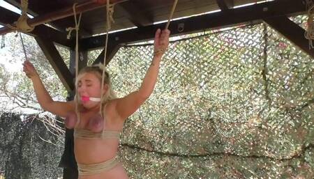 New Year Special - Zoey Ziptie 72h Preview - Jute Rope Water Predicament- Part 2 wmv HD