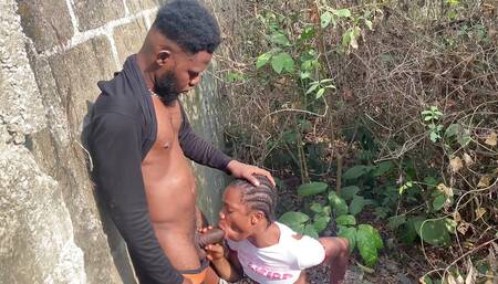 Got Fucked by Kin Big Dick on Outdoor Scene Full