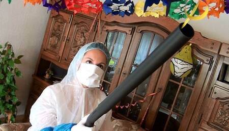 Annika - Vacuuming After Corona Party HD-1080