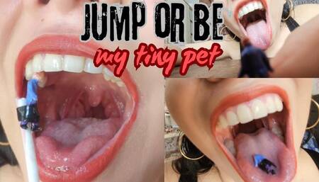 Vore - Jump or be my tiny pet